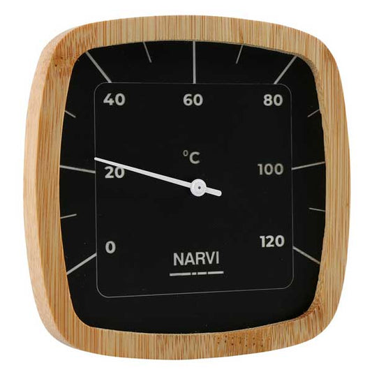 Narvi Black Thermometer Celsius