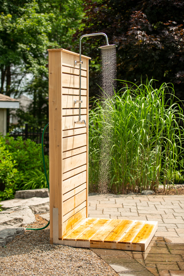 Dundalk LesiureCraft Canadian Timber Savannah Standing Outdoor Shower