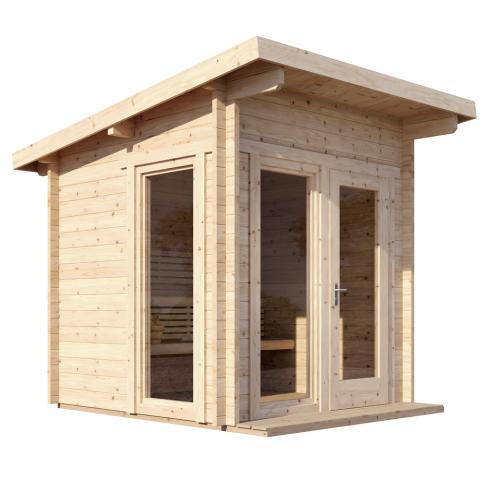 SaunaLife Model G4 Outdoor Home Sauna Kit